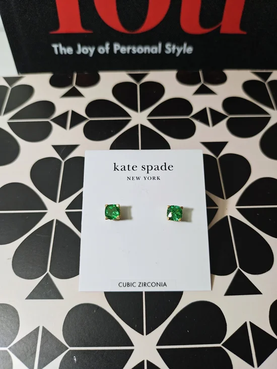 Kate Spade New York Little Luxuries 6mm Square Studs