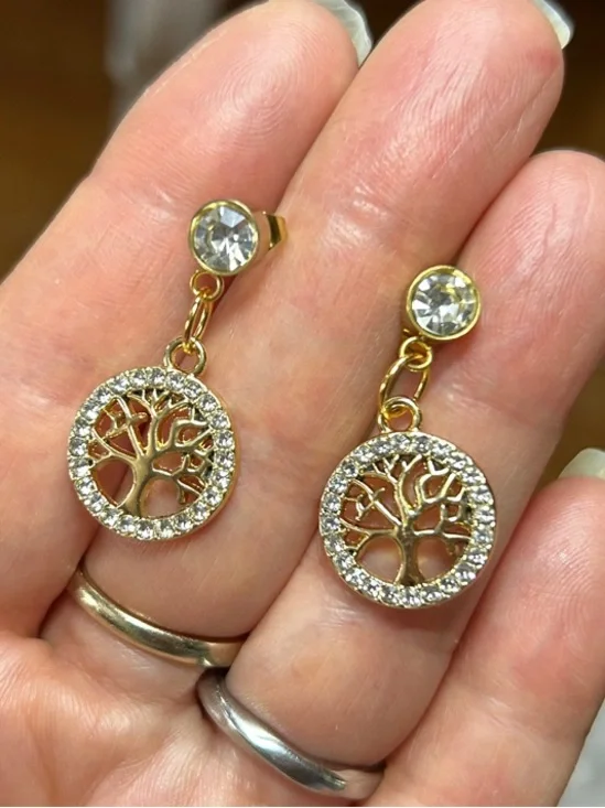 3/$25 Tree of Life Drop Earrings