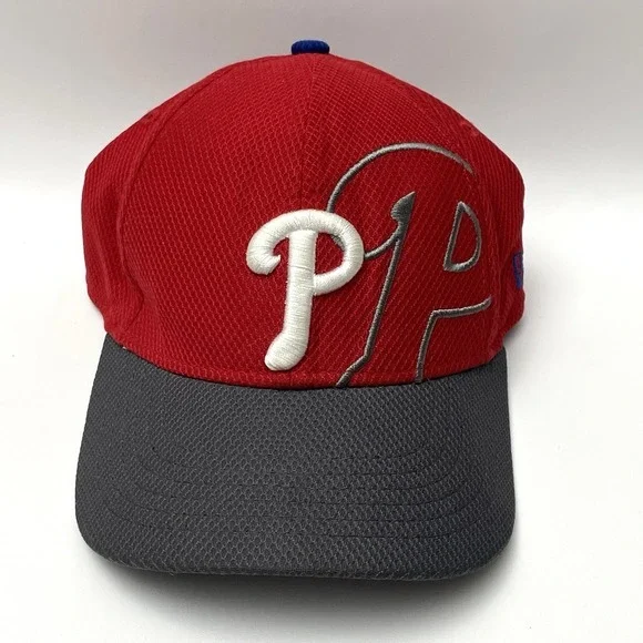 New‎ Era 39 Thirty Philadelphia Phillies Baseball Cap Hat Child-Youth Red Logo