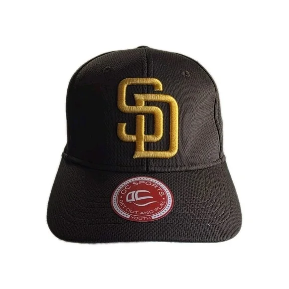 San Diego Padres Brown YOUTH Hat/Cap OC Sports Team MLB Adjustable