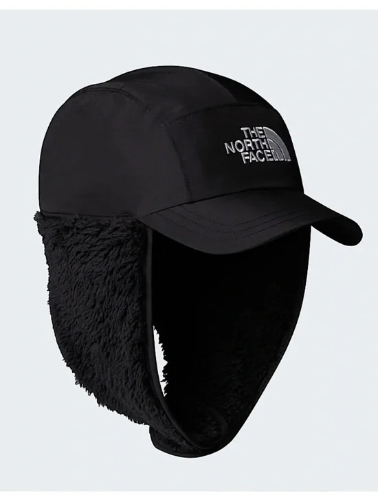 The North Face Black Shasta trapper hat winter small 2T 3T 4T