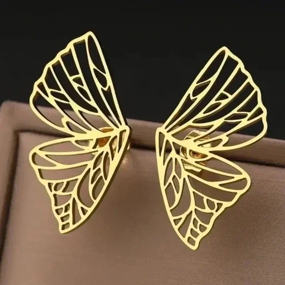 Butterfly Hot Stainless Steel Earring