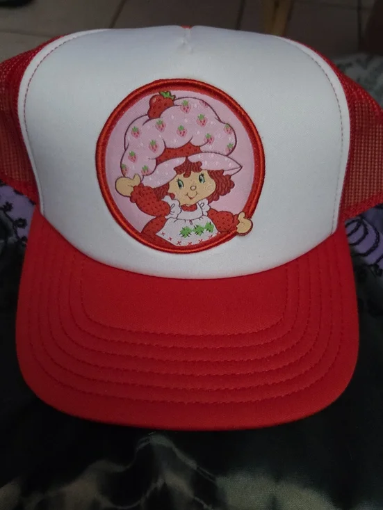 Strawberry Shortcake Red and White Kids Hat NWOT