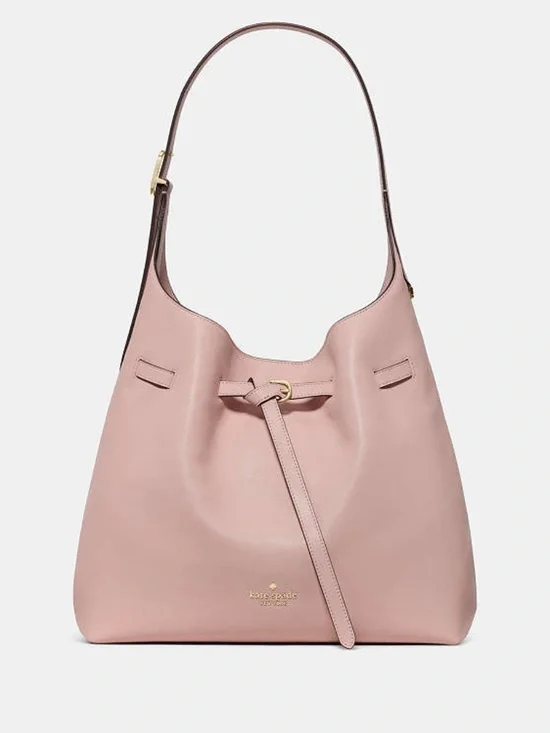 Kate Spade New York 454 Belted Large Shoulder Bag Rose Smoke