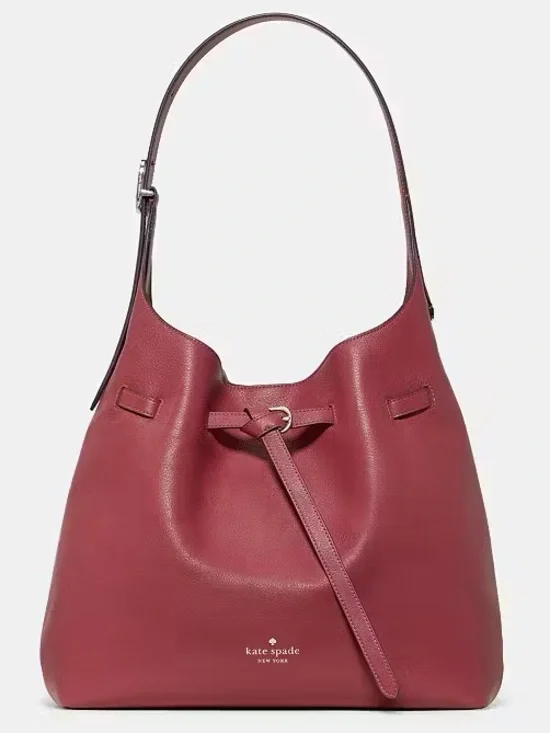 ♠️Kate Spade New York 454 Belted Large Shoulder Bag, Red Jasper NWT