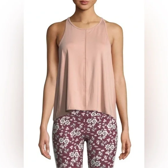 Kate Spade Micro Mesh Draped Active Tank Top Size S