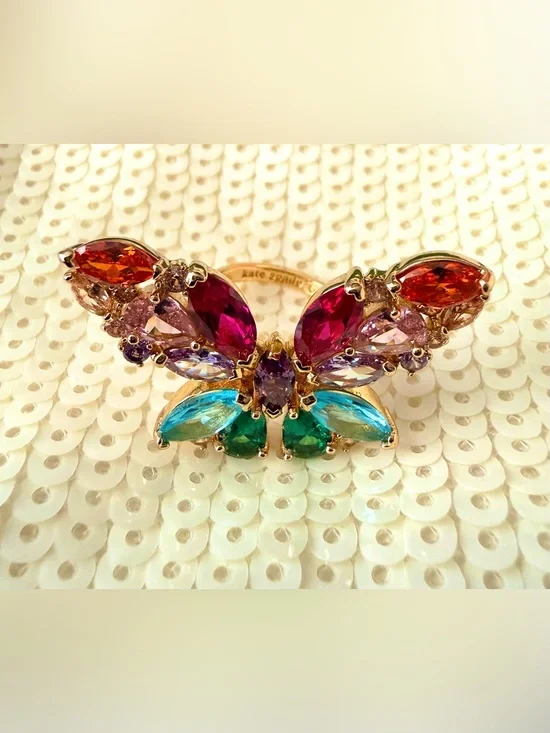 Kate Spade Social Butterfly Statement Ring