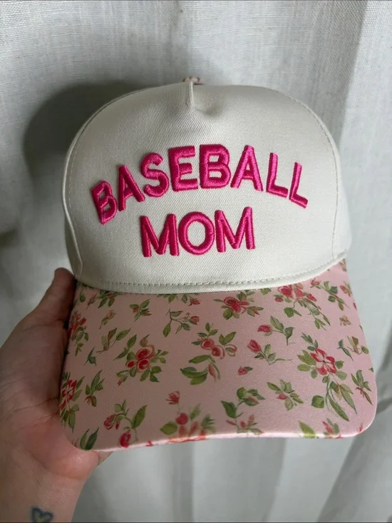 C.C Cream and Pink Floral 
