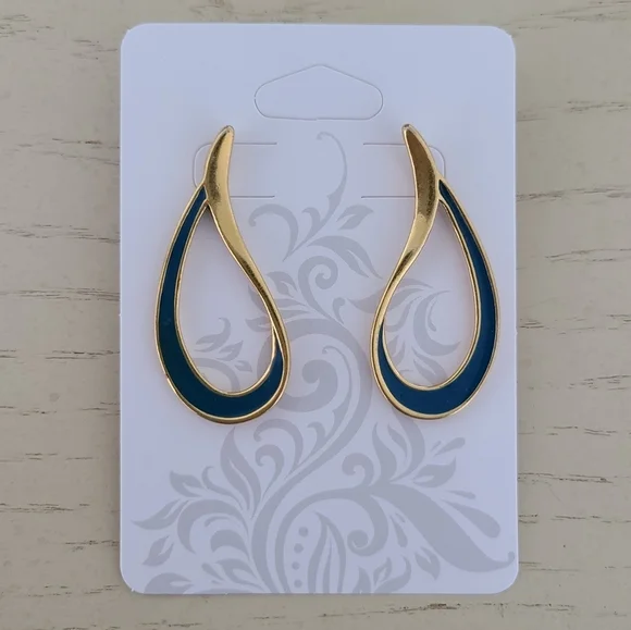Avon Vintage Color Swirl Earrins