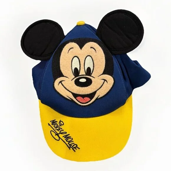 VTG Disney Mickey Mouse‎ Kids Hat Cap Walt Disney World Resort Vacation Parks
