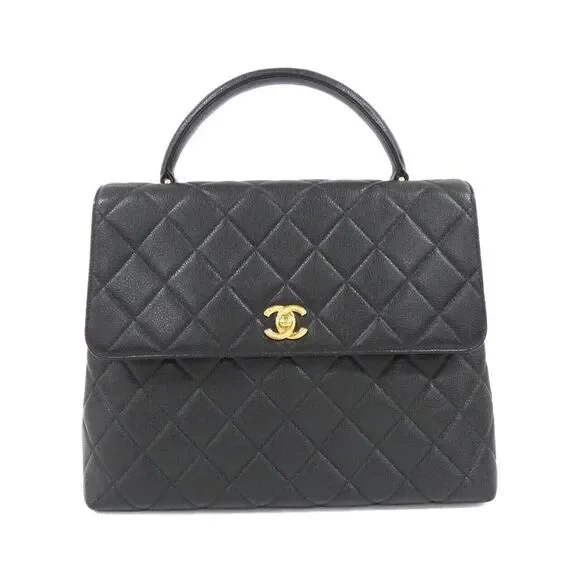 Chanel Grained Calfskin Handbag