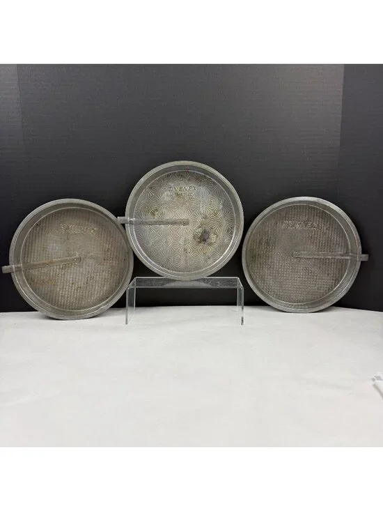 Vintage Ovenex Round Cake Pans with Slider Lot of 3