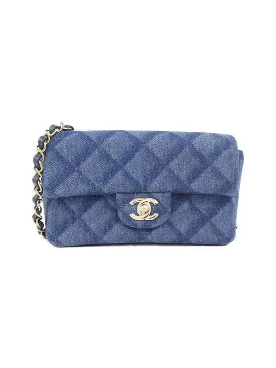 Chanel Shoulder Bag Blue