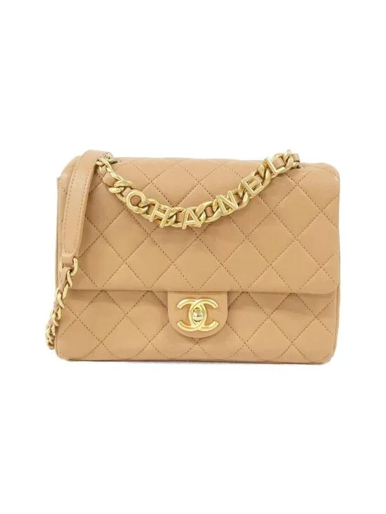Chanel Shoulder Bag Beige