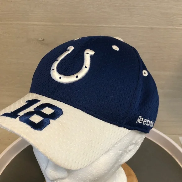 Indianapolis Colts Peyton Manning #18 NFL Reebok Ball Cap Hat Youth Adjustable