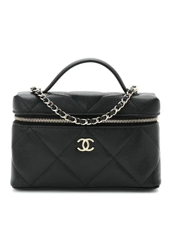 Chanel Caviar Quilted Top Handle Slim #295668C44B