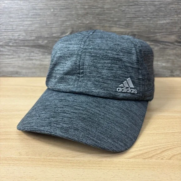 Adidas Hat Cap Strap Back Youth Gray‎ Performance Gym Athletic Boys Adjustable