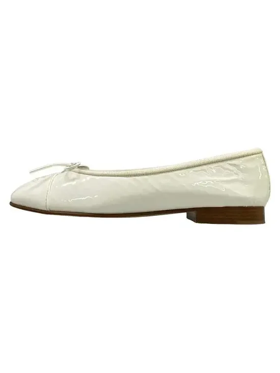 Chanel White Patent Leather Shoes #289524C76B