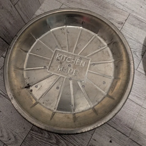 Silver Bakeware Pie Pan Kitchen Made