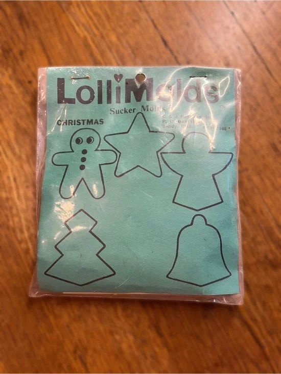 Vintage Christmas Sucker Molds - LolliMolds
