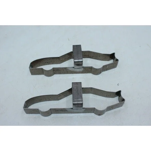 QTY:2 Lot of 2 Race Car 8'' Cookie Cutter Metal LARGE 