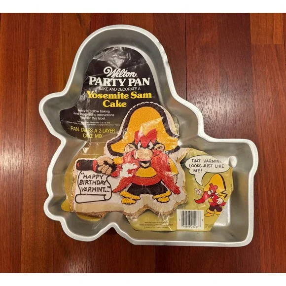Yosemite Sam Cake Pan Winton 1981 Vintage Looney‎ Tunes