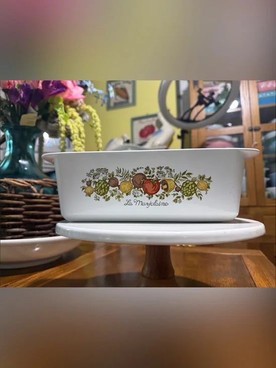 Corningware rare spice of life bread loaf pan p-315-B