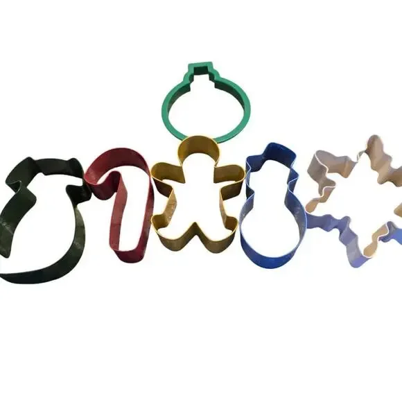 Multicolored Cookie Cutters