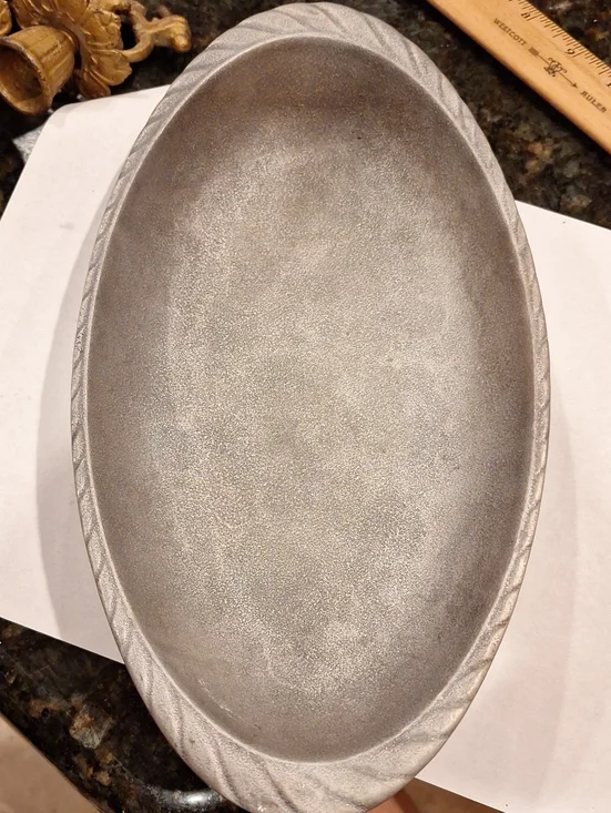 Vtg. Wilton RWP  Silver Oval Serving Platter - Elegant Home Kitchen Dish