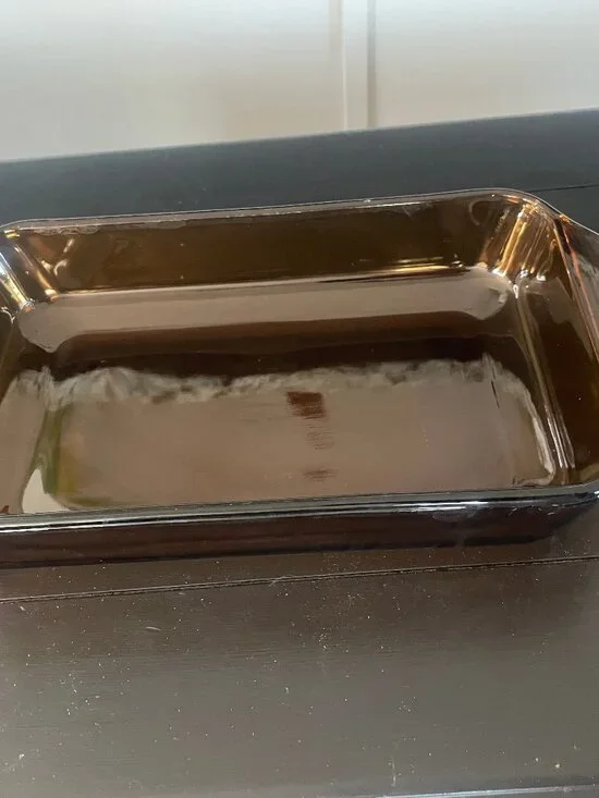 Anchor Hocking 1-1/2-QT. FIRE KING rectangle brown baker, c. late 1960's - 80's