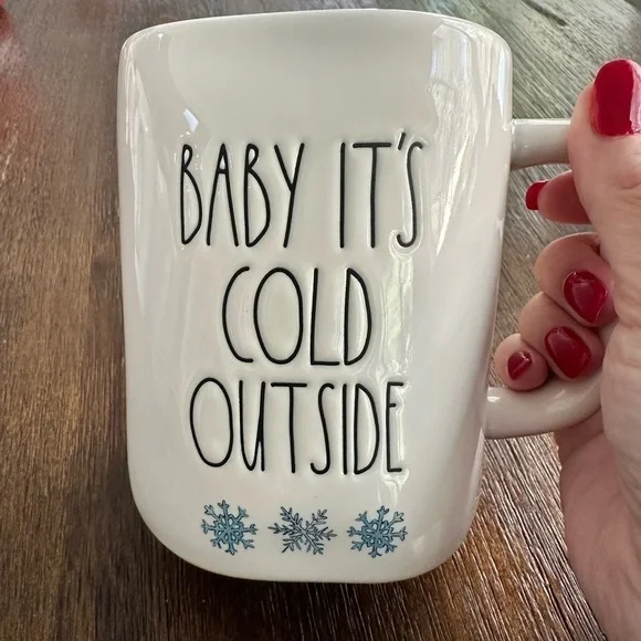 Baby It's Cold Outside Coffee Mug NWOT