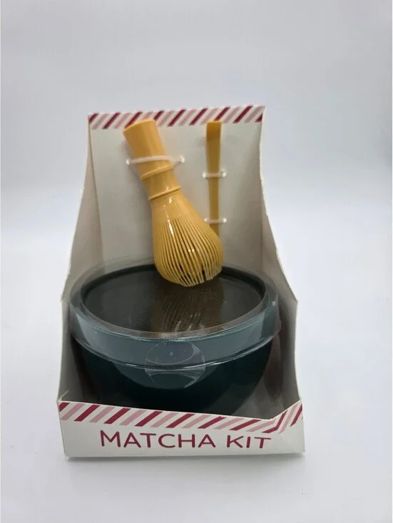 Matcha Tea Kit with Bowl, Whisk, and Scoop