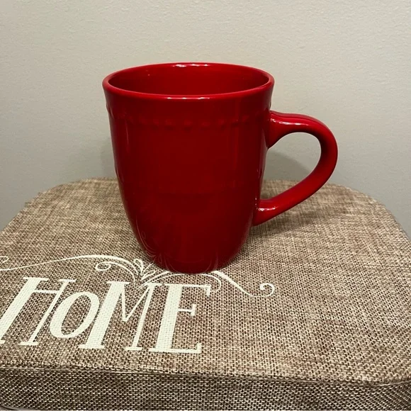NWT Red Ceramic Mug