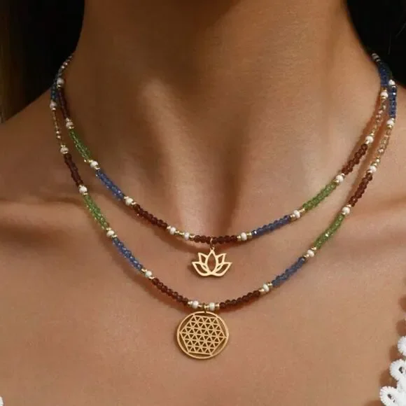 Boho necklace set N1317