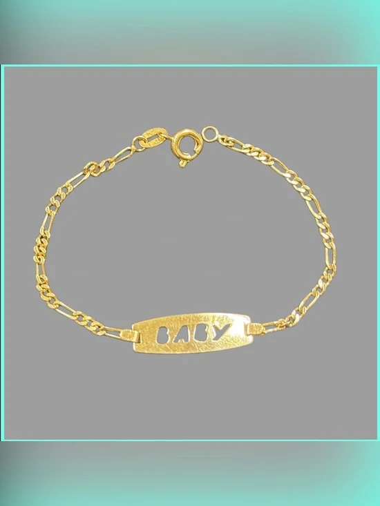 18K GF Baby Bracelet