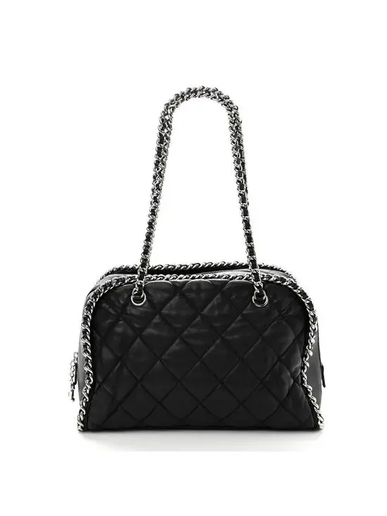 Chanel Calfskin Chain Around Bowler #290190C16B