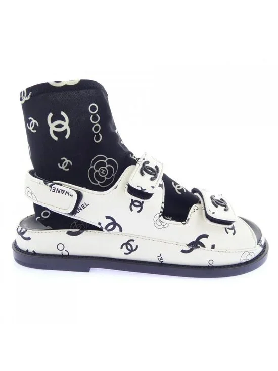 Chanel Sandals Black