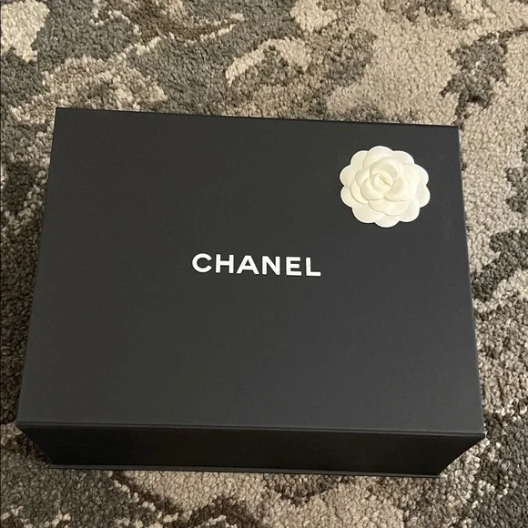 Chanel Black Magnetic Box And Booklets