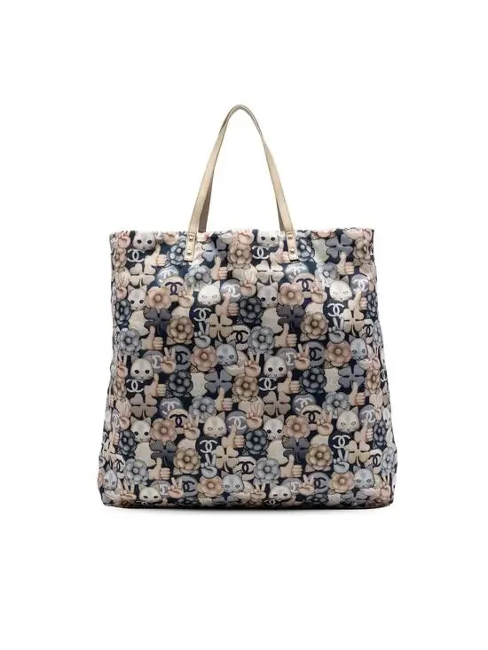 Chanel Large Nylon Cat Emoticon #284825C12B