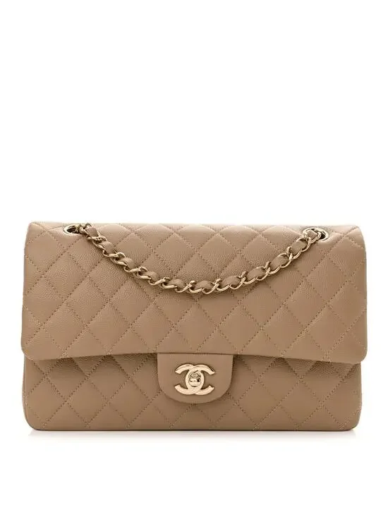 Chanel Caviar Quilted Medium Double #267536C10B