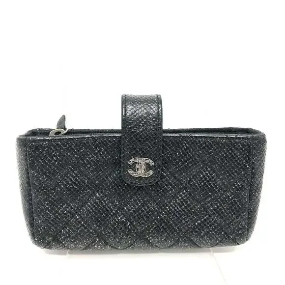 CHANEL Black Pouch