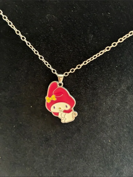 Sanrio My Melody Red Hood Pendant Necklace