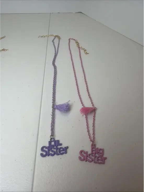 Big Sister Little Sister Necklace Set