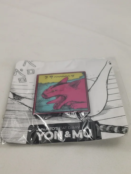 Loot Crate crunchyroll Junji Ito's Cat Diary: Yon & Mu Pin NWT
