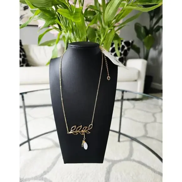 Bansri Gold Leaf Nexklace New