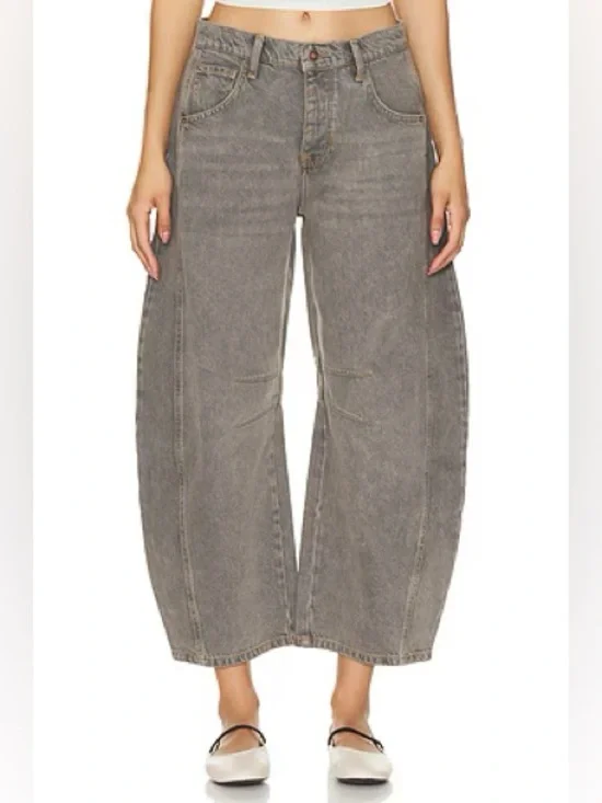 We The Free Good Luck Mid-Rise Barrel Jeans Size 29 NWOT
