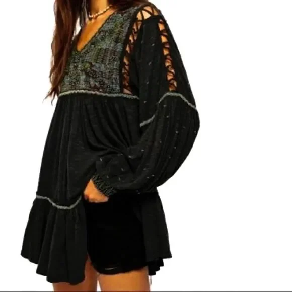 NWT Free People Much Love Tunic