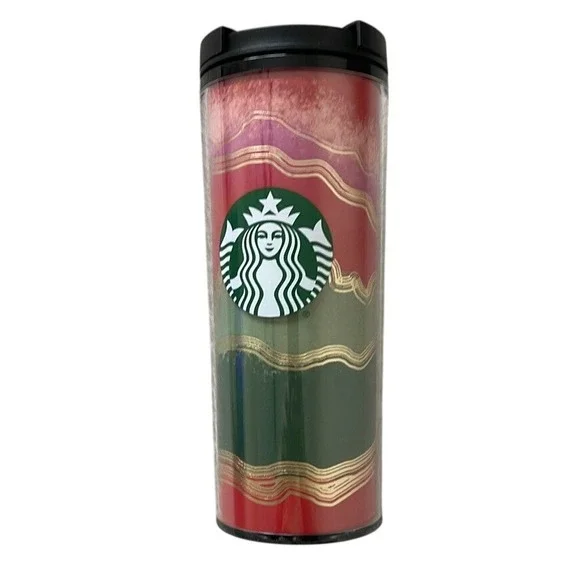 2022 Starbucks Christmas Plastic Tumbler NEW! 16 oz‎