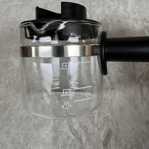 Coffee Espresso Maker (Universal) Glass 4 Cup Carafe w/‎ Lid