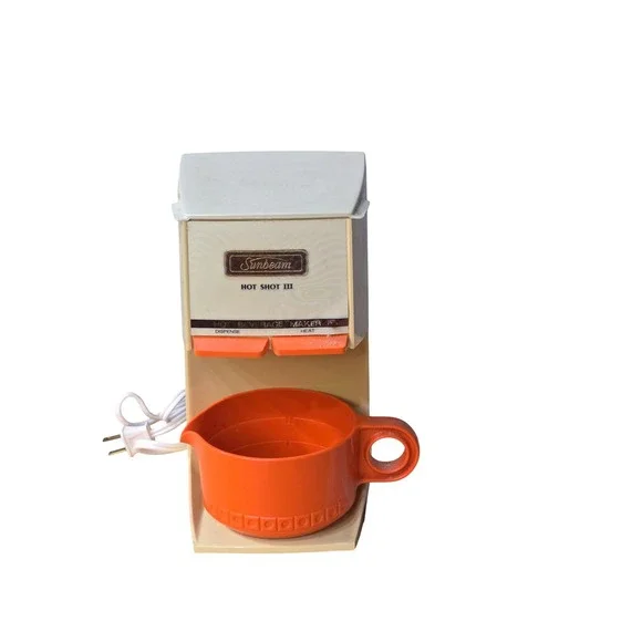 Sunbeam Hot Shot III Hot Beverage Maker 17-16 Water Tea Coffee 1984‎ USA Tested
